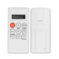 Control Remoto Inteligente ES-AC100 con Pantalla LED Digital y SOFT IC para Aire Acondicionado LG, 38KHZ, Nuevo, ABS, 9 Teclas