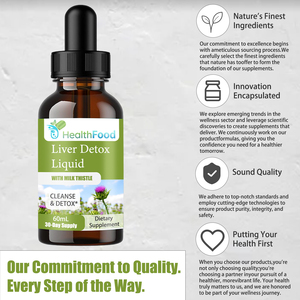 OEM ODM Liver Detox Liquid Drops With Milk Thistle Cleanse&Detox Liver Care Protent Daily Cleanse Support Digestive - Product Image 5