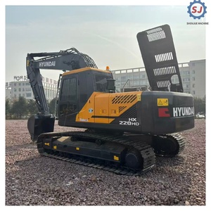 Second-<b>Hand</b> Hyundai 220HD Hydraulic Excavators & 210 215 Hx220l 220hd Hyundai 215vs 225vs Hyundai Excavator for Sale - Product Image 1