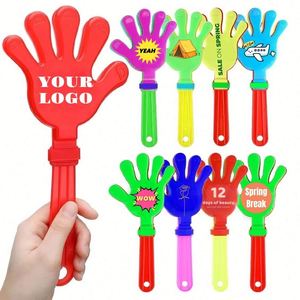 Aplaudidores de Mano de Plástico Coloridos con Logotipo Personalizado, Generador de Ruido, Palos de Aplauso LED Promocionales para Eventos Deportivos y Conciertos - Product Image 1