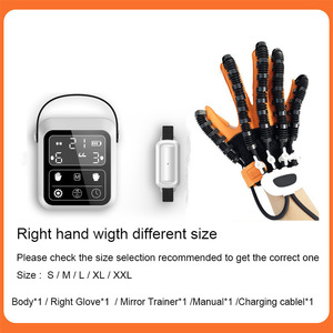 ถุงมือไฟฟ้า <span class=keywords><strong>SUKU</strong></span> แบตเตอรี่ในตัว รับประกัน 1 ปี สำหรับหุ่นยนต์ฟื้นฟูสมรรถภาพอัจฉริยะ ระบบแรงดันอากาศ จุดกดจุดหลายจุด - Product Image 6