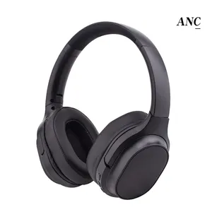 GRS Cuffie Over The Ear Wireless Earphones Bluetooth Noise Cancelations Reduction Active Anc Noise Cancelling Headphones