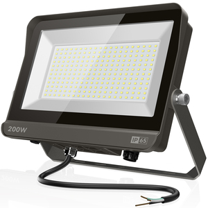 Yüksek Güçlü Alüminyum <span class=keywords><strong>LED</strong></span> AC Projektör IP65 Su Geçirmez Askı Montajlı Güvenlik Spot Işığı Uzaktan Kumandalı Fotoselli Hareket Sensörü - Product Image 1