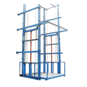 Mécanisme de levage d'escalier Vertical hydraulique électrique de 3 tonnes/Rail de guidage de cargaison élévateur de cargaison hydraulique meilleur prix