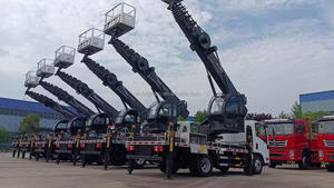 รถบรรทุกติดตั้งแท่นยกแบบยืดหดได้ 30 เมตร พร้อมถังยกไฟฟ้า - Product Image 6