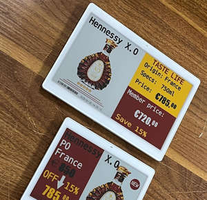 Nuevo Producto: Etiquetas Electrónicas de Precio con Pantalla de Tinta Electrónica de 7.5 Pulgadas, Bluetooth y API ESP32, para Estantes Digitales - Product Image 1
