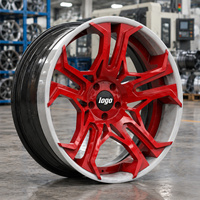 Jantes forgées RUJ OEM C8-ECL en alliage, 15-24 pouces, 6x139.7 6x135 5x112 pour Ford F-150 Jeep Wrangler BMW X5 X6 AMG GLE Audi Q7 Q8