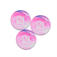 Autocollant NFC de logo personnalisé d'hologramme adhésif en gros 213 ADN