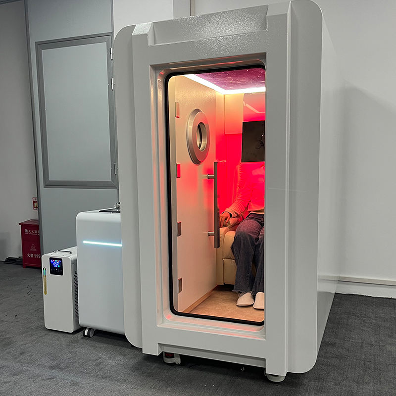 ORANGLES Single-Seat 2.0ATA Electric Hyperbaric Oxygen Chamber | HBOT with Red Light Therapy for Skin Repair & Beauty Rehabilitation | Home/Hotel/Clinic – orangles Kuwait - high resolution display - exposing craftsmanship - Image 2 of 6 | built for everyone | Single-Seat 2.0ATA Electric Hyperbaric Oxygen Chamber | HBOT with Red Light Therapy for Skin Repair & Beauty Rehabilitation | Home/Hotel/Clinic – orangles Kuwait for sale Georgia | Free Shipping ORANGLES