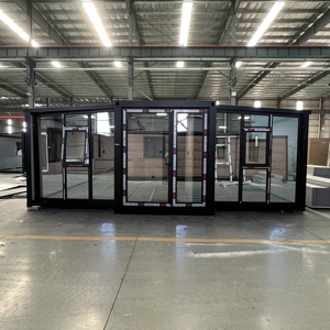 Casa Container EPS 40FT Personalizzata con Tetto Irregolare, Casa Prefabbricata con Tetto a Spiovente e Veranda, Layout 2 Stanze, Ufficio, Hotel, <span class=keywords><strong>Affitto</strong></span> - Product Image 2