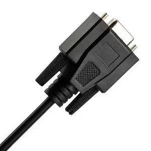 VGA db15 macho a 9 pin, cable hembra db9 RS232