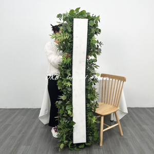 Arrangements floraux artificiels décoration allée coureur fleurs pour toile de fond - Product Image 2