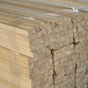 Planches en bois massif de Paulownia naturelles et écologiques, avec apprêt Gesso, en bandes triangulaires, taille personnalisée, installation facile - Product Image 4