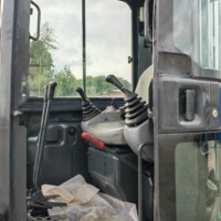 Mini-excavatrice Kobelco SK50SR d'occasion, 5 tonnes, excavatrice sur chenilles SK50 de seconde main à vendre, pelle hydraulique 5T, origine Japon, Zero Tail