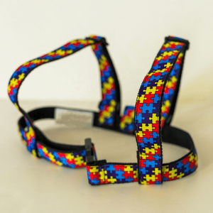 Laisse de marche pour bébé et chien en PET Sensibilisation à l'autisme Laisse en coton Harnais de sécurité pour <span class=keywords><strong>enfant</strong></span> avec bretelles rembourrées - Product Image 4