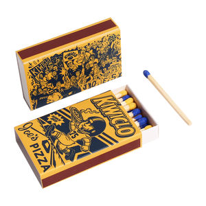 Özelleştirilebilir küçük kare maç sopa kutusu güzel düğün Matchboxes UV avantajı folyo özel boş Matchbox toptan - Product Image 4