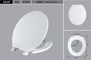 Siège de toilette rond en plastique de 17 pouces, couverture de toilette économique, os <span class=keywords><strong>blanc</strong></span>, ivoire, <span class=keywords><strong>noir</strong></span>, couleur personnalisée, bol rond - Product Image 2