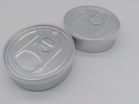Boîtes de conserve de thon de 100 ml, 3,5 grammes, 3,5 g, avec étiquettes personnalisées, boîtes de conserve étanches à l'odeur et couvercle en plastique