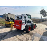 Kostengünstiger Gebrauchter Bobcat S70 S160 S130 Kompaktlader mit Raupenantrieb, 2 Tonnen Nennlast, Anpassbarer Frontlader für Gartenarbeiten