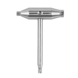 Hex <b>Key</b> <b>T</b>-Handle 2mm Tip 38mm Length Chrome Vanadium Steel Metric Size For Camera Repair - Product Image 3