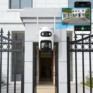 Caméra de sécurité 6K 12MP avec zoom optique 8x, extérieure, WiFi, sans fil, vidéo, suivi automatique, caméra CCTV, application - Product Image 3
