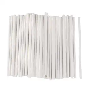 Factory Craft Bulk Wholesale Printed Decoration Suction Tubes Disposable Biodegradable Drinking Flexible Paper Straw