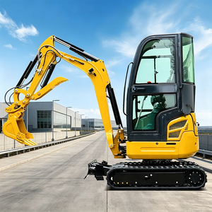 Mini-excavatrice hydraulique sur chenilles de 1 à 3 tonnes, certifiée CE, pour la construction et la démolition, directement de l'usine européenne - Product Image 6