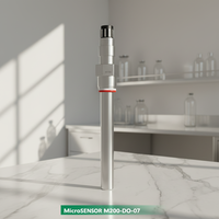 Sonde professionnelle de mesure de l'oxygène dissous (OD) en ligne, haute température 130°C, étanche IP68, pour la fermentation et le traitement de l'eau
