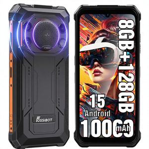 Teléfono Inteligente Resistente Fossibot F110L Premium de 128 GB para Juegos, Montañismo, Buceo, con Batería de Gran Capacidad, NFC, Visión Nocturna, IP68, GSM - Product Image 1