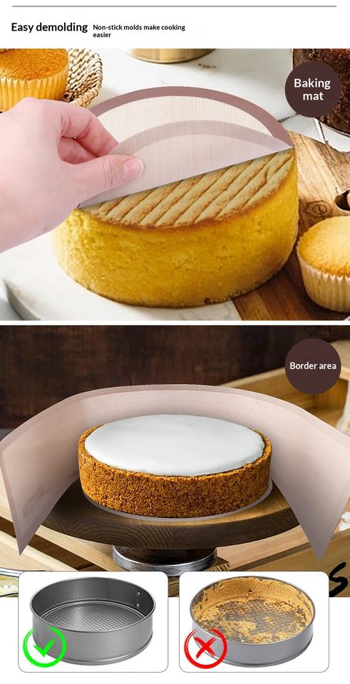 Slide Design With Numbers New High-Temperature-Resistant Silicone Baking Mat-Oven Safe Dishwasher ...
