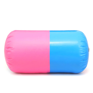 Rouleau d'air gonflable pour gymnastique, baril d'air pour entraînement avec pompe électrique, petit cylindre <span class=keywords><strong>de</strong></span> gymnastique, <span class=keywords><strong>tapis</strong></span> <span class=keywords><strong>de</strong></span> gymnastique - Product Image 4