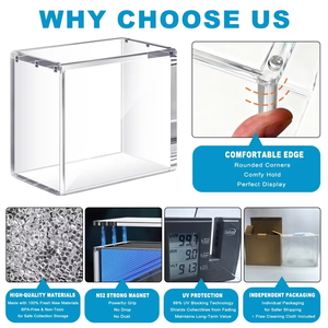Hochwertige 99% UV-beständige Acryl Elite Trainer Box Vitrine mit Magnetverschluss Aufbewahrungsbox für Pokémon ETB Erweiterungspack - Product Image 4