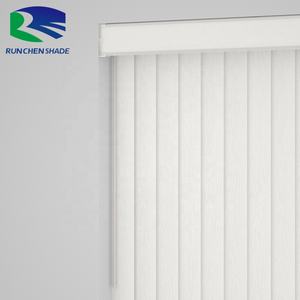 ستائر عمودية حديثة للأبواب الانزلاقية ستائر عمودية من القماش باللون الرمادي ستائر عمودية لغرفة المعيشة - Product Image 4