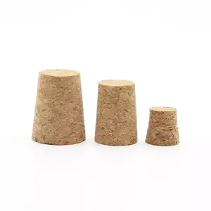 Factory Wholesale Custom Bottles Usage Agglomerated Wine Cork Stopper And Wine Cork