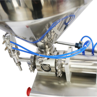 G1WGD 50-600ML Remplisseur semi-automatique à piston horizontal pour sauce tomate, confiture de piment, crème et pâte à huile 0-40 30L