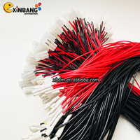 Câble de connexion 2P d'alimentation 24V personnalisé, divers 2.8mm. 4.8mm. Câbles de bouton d'arcade d'interface de 6.2mm, câblage de console de jeu