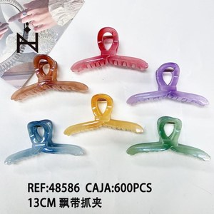 Fermaglio per capelli a nastro 13 cm, accessorio per capelli alla moda e colorato - Product Image 3