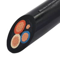 Cable de Alimentación de Cobre Multifilar Aislado con Goma Flexible y Duradero, Personalizado OEM, para Proyectos de Cableado en Construcción, Fábricas y Edificios