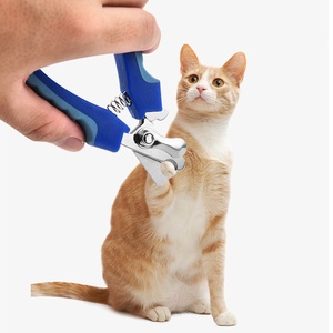 Pet straight handle stainless steel nail scissors <b>dog</b> and pet nail cleaning tool pet nail set - Product Image 1