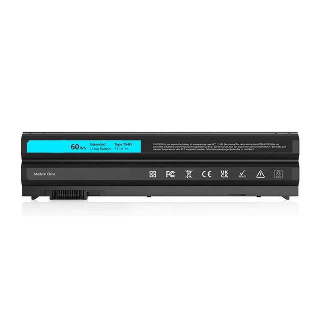 E6420 Lithium Laptop Battery 11.1V 4000mAh for Dell Latitude T54FJ E5420 E6430 E6520 Precision M2800 M5Y0X N3X1D Wholesale