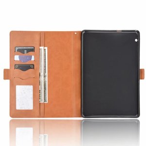 Étui portefeuille rétro en cuir tpu + pu pour <span class=keywords><strong>HUAWEI</strong></span> <span class=keywords><strong>MediaPad</strong></span> <span class=keywords><strong>T5</strong></span>, 10.1 pouces, avec support, fentes pour cartes, étui pour <span class=keywords><strong>tablette</strong></span> - Product Image 1