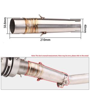 Tuyau de liaison intermédiaire d'échappement pour moto CFMOTO 800MT 800 Mt CF800-5A 2021 2022 2023 2024 - Product Image 4