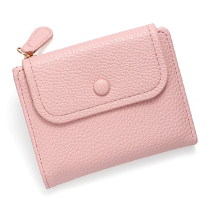 Multipurpose Designer Money Korean Trifold <strong>Cute</strong> Mini Short Pu Leather <strong>Wallets</strong> for Women Fashionable - Product Image 6