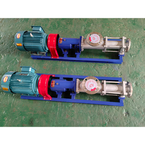 FG60-1 Stainless Steel Single Screw <b>Pump</b> OEM Customizable Food Grade Sewage Sludge Applications High 0.6Mpa 5.5HP Motor Single S - Product Image 5
