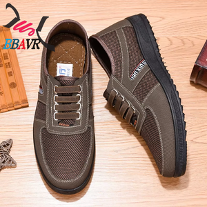 Chaussures de sport pour hommes personnalisées OEM, légères, respirantes, à lacets, antidérapantes, avec doublure en mesh pour le printemps et l'automne - Product Image 3