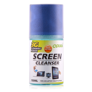 Caldo-vendita 2 in 1 schermo soluzione pulita Kit Spray includono panno pulito per la <span class=keywords><strong>pulizia</strong></span> dello schermo del Computer PAD adatto per il supermercato - Product Image 2