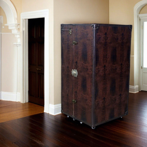 خزانة رفوف خشبية عتيقة من نوع ODM لعرض المطبخ المنزلي غرفة المعيشة خزانة بار محمولة من المجموعة القديمة - Product Image 4