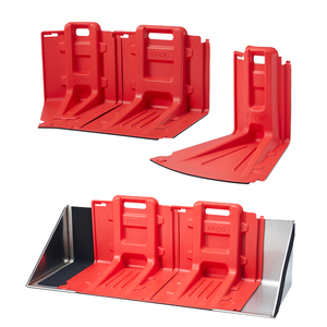 Barrera contra inundaciones de plástico apilable Diseño apilable Reducción de la ocupación de almacenamiento - Product Image 2