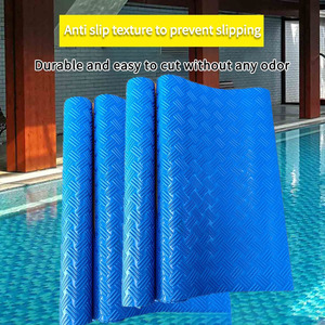 Tapis antidérapant pour échelle <span class=keywords><strong>de</strong></span> <span class=keywords><strong>piscine</strong></span> <span class=keywords><strong>en</strong></span> PVC bleu Duonik avec protection des marches, couleur personnalisable - Product Image 5