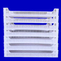 Plateaux de séchage en plastique HDPE pour bonbons gélifiés, boîtes de rangement recyclables pour machine à fabriquer des bonbons gélifiés à la pectine et à la gélatine